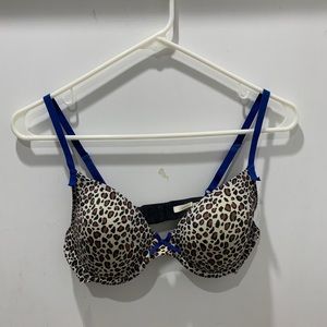 Leopard print bra